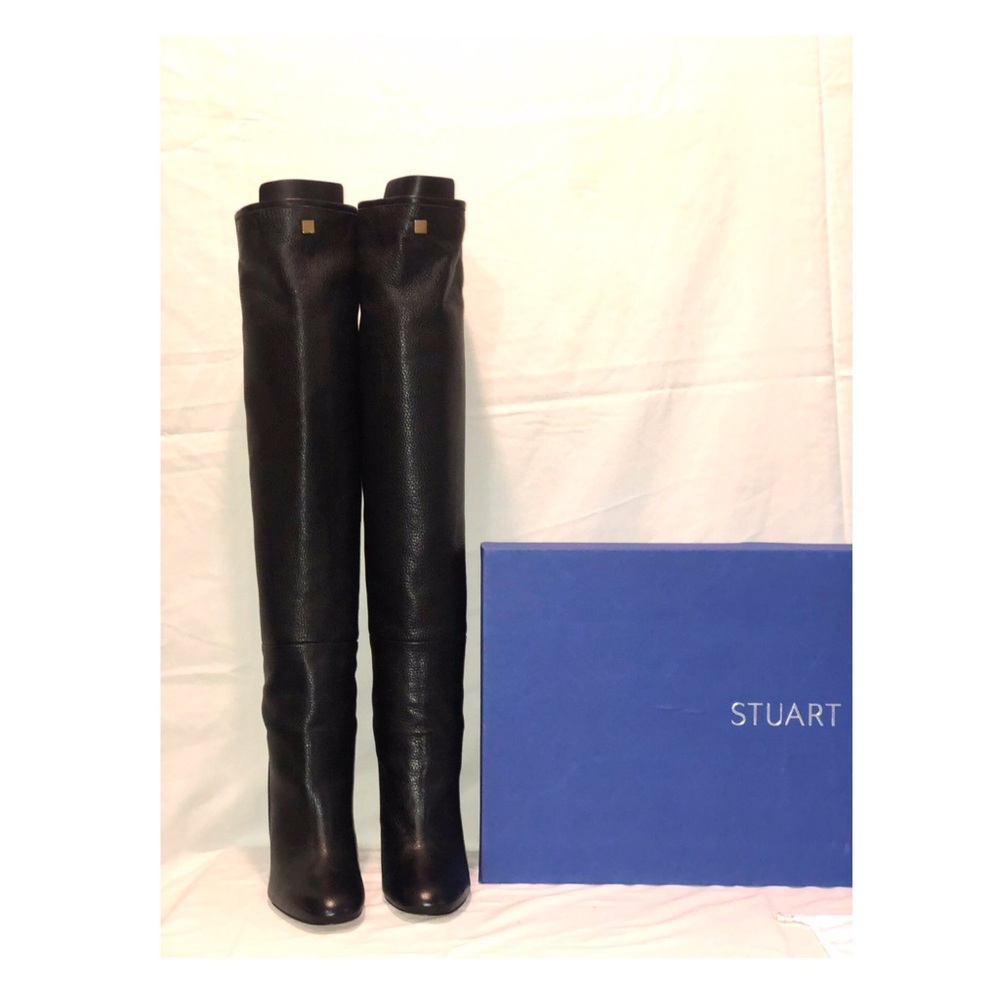 STUART WEITZMAN EDIE OVER THE KNEE BOOT, SIZE 8